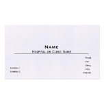 Linen Business Card Template