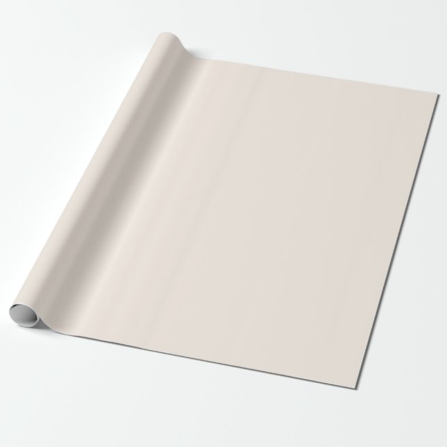 Linen-Colored Wrapping Paper (Unrolled)