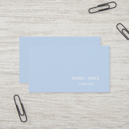 Linen Custom Business Card