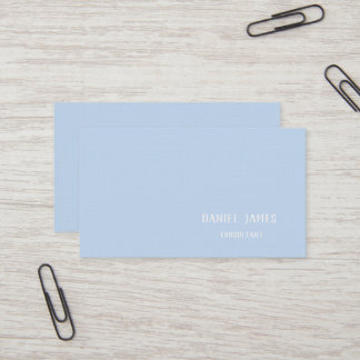Linen Custom Business Card