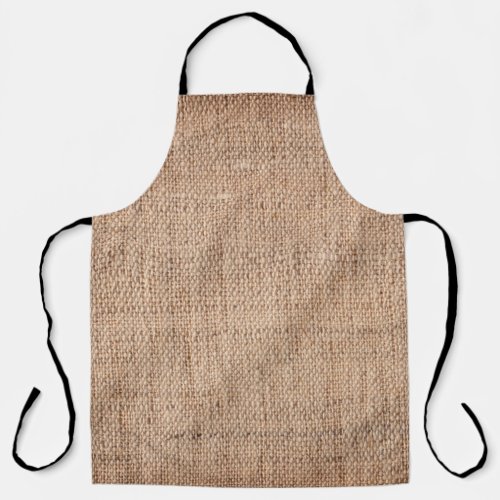 Linen duck coarse grain canvas crumpled vignette t apron