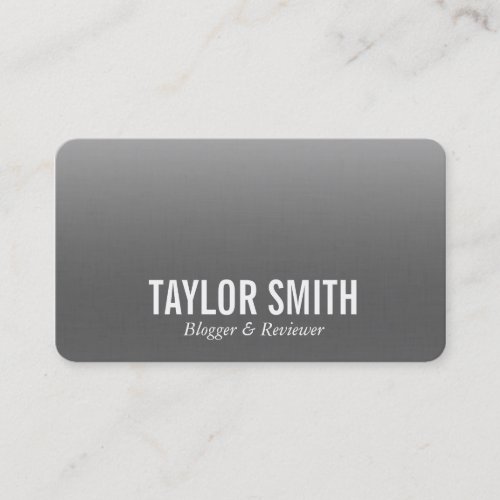 Linen Fade Business Card