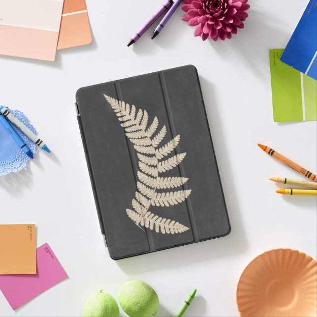 Linen Fern iPad Pro Cover (Desk)