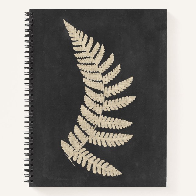 Linen Fern Notebook (Front)