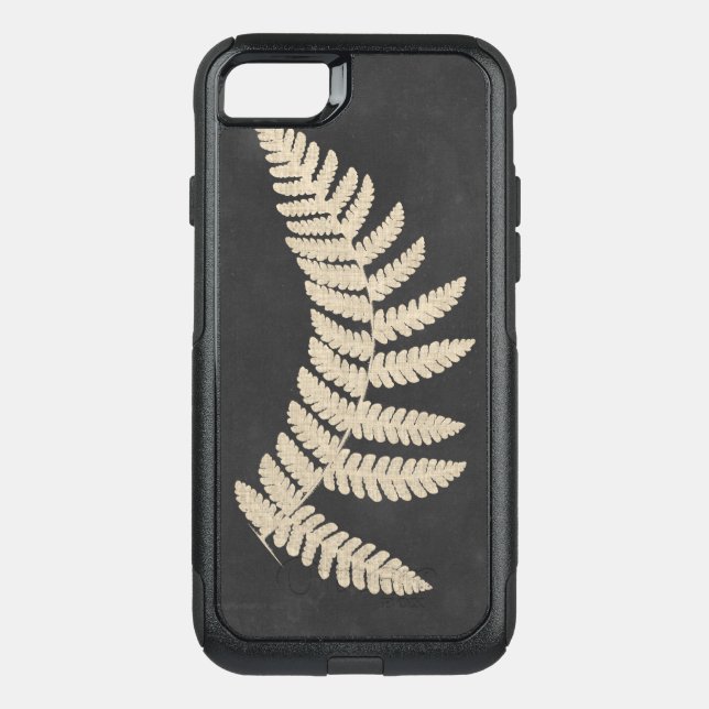 Linen Fern Otterbox iPhone Case (Back)