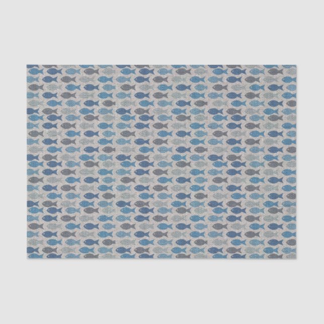 Linen Fish Tissue Paper (Front)