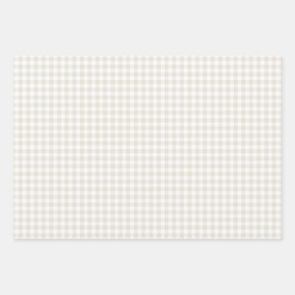 Linen Gingham Wrapping Paper