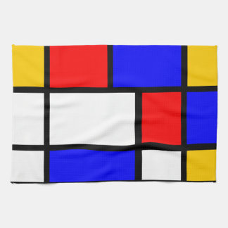 Linen house Mondrian style Kitchen Towel