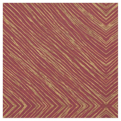 Linen Luxury Modern Burgundy Gold Collection Fabric
