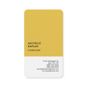 Linen Professional Exclusive Special Unique Business Card