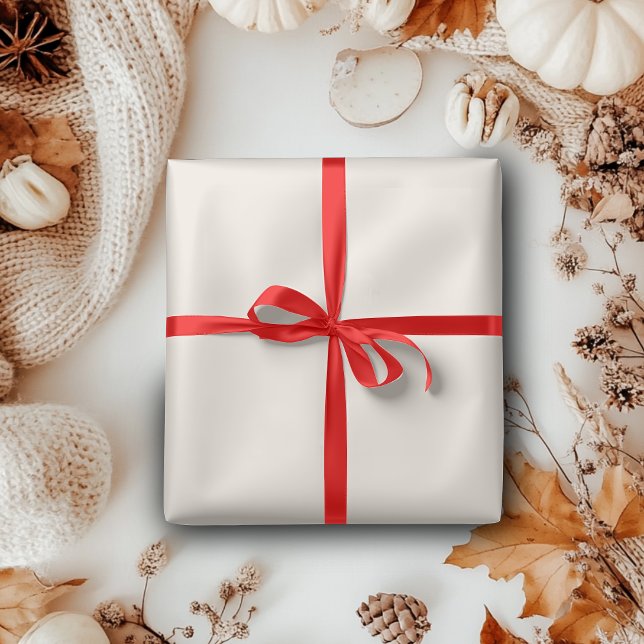 Linen Solid Color | Classic | Elegant Wrapping Paper (Creator Uploaded)