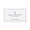 Linen Texture Anchor Logo Professional Classic