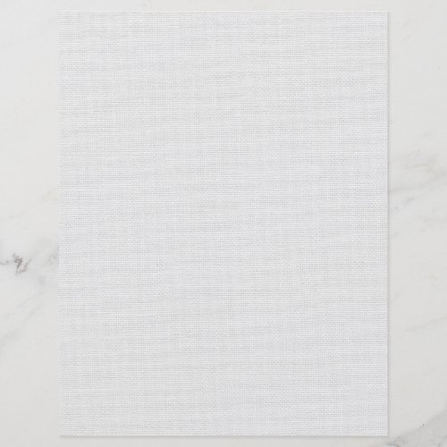 Linen Texture White  Natural Scrapbook Paper