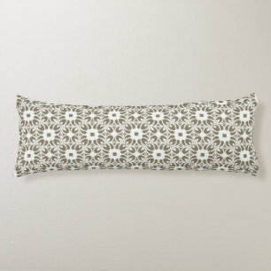Linen Trellis Body Pillow