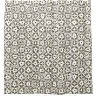 Linen Trellis Shower Curtain