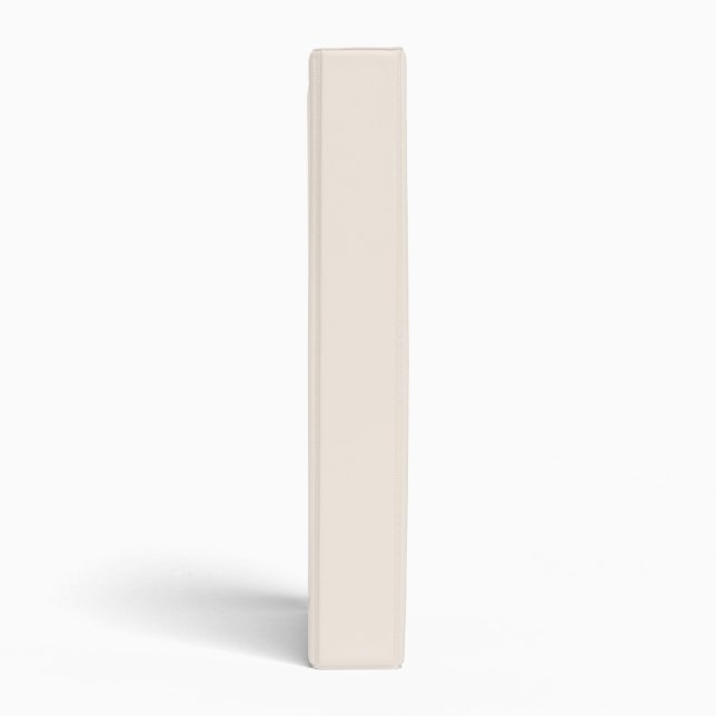 Linen White 3 Ring Binder (Spine)