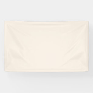Linen White Banner