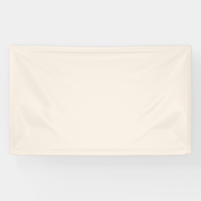 Linen White Banner (Horizontal)