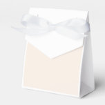 Linen White Favor Boxes