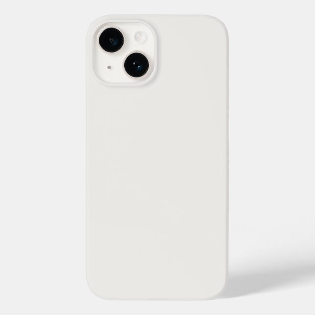 Linen White, Off-White  Case-Mate iPhone Case (Back)