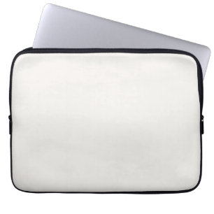Linen White, Off-White Laptop Sleeve