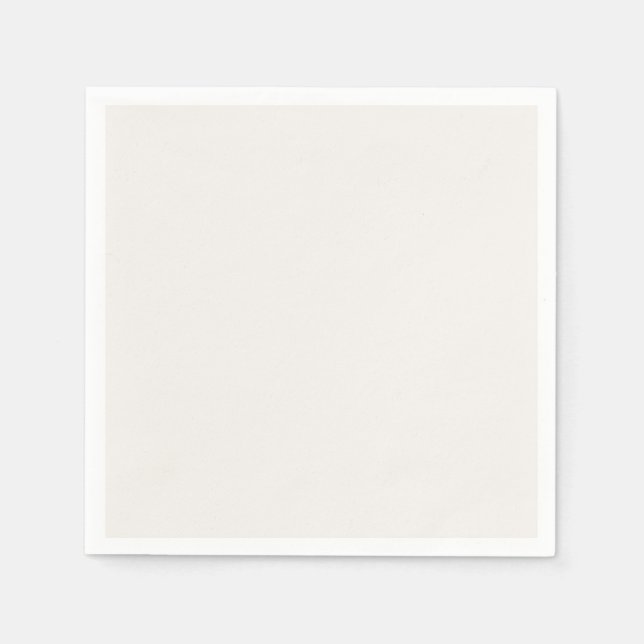 Linen White, Off-White  Napkins (Front)