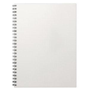 Linen White, Off-White  Notebook