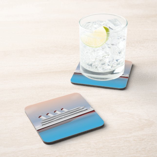 Liner Beverage Coaster (Right Side)