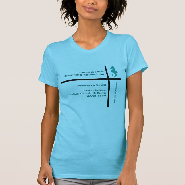 Liner Seahorse Group Cruise Shirt (Front)