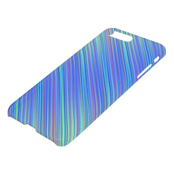 Lines 103  Blue And Green Multi Hued Gradated Line Iphone 8 Plus/7 Plus Case by Lonestardesigns2020 at Zazzle