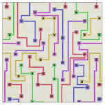 Lines And Nodes Fabric