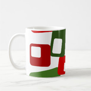 Lines and Rectangles Coffee Mug