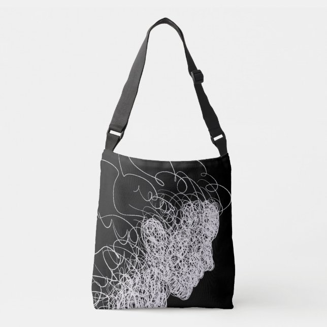 Lines Artwork  Tote Bag (Front)