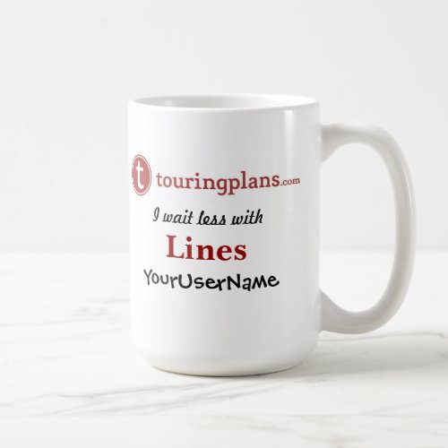 Lines Classic White 15 oz Mug