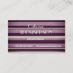 Lines Elegant Business Cards