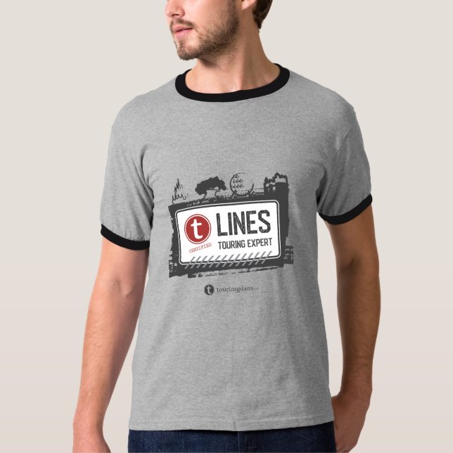 Lines Expert  T-Shirt (Front)