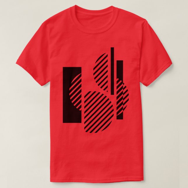 lines geometric circles T-Shirt (Design Front)