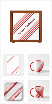 Lines in Shades of Red