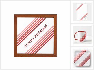Lines in Shades of Red