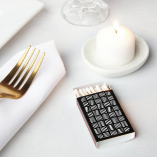 Lines Intersecting Art Matchboxes