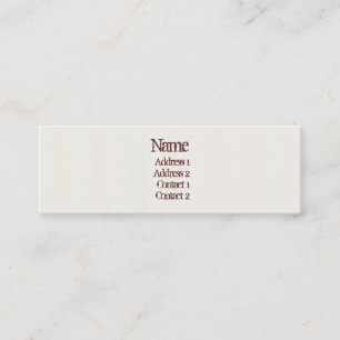 Lines Mini Business Card