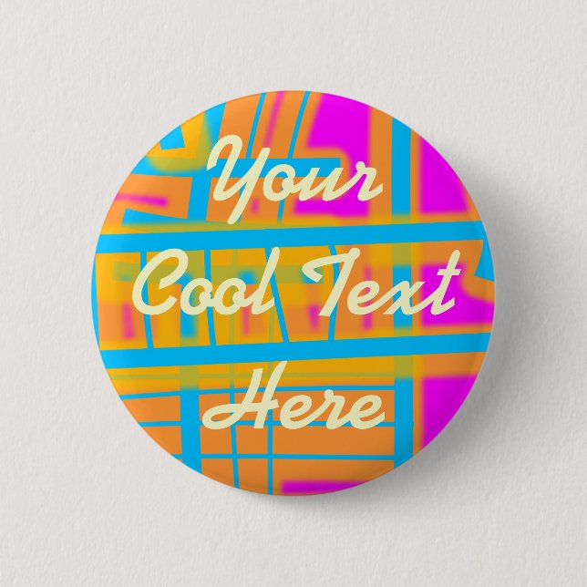 "Lines of Communication" Template Pinback Button (Front)