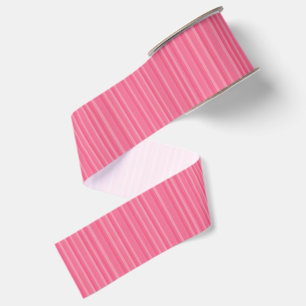 Lines of Shades of Pink Grosgrain Ribbon