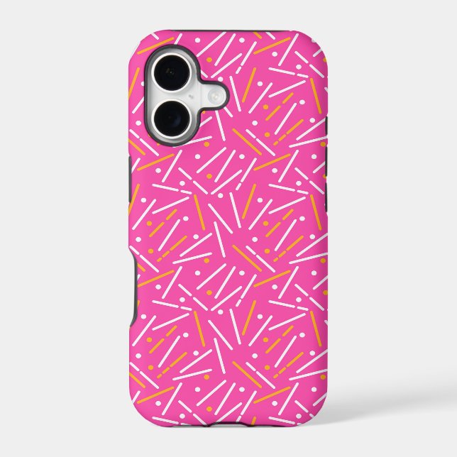 Lines Pattern 1 Iphone Case (Back)