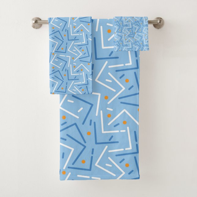 Lines Pattern 7 Bath Towel Set (Insitu)