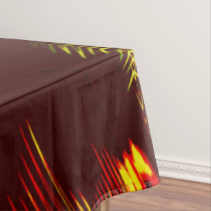 Lines that repeat in wave and light effect? tablecloth