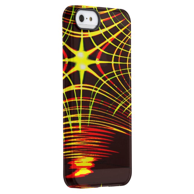 Lines that repeat in wave and light effect? uncommon iPhone case (Back/Right)