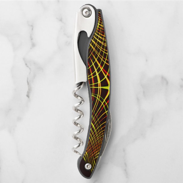 Lines that repeat in wave and light effect? waiter's corkscrew (Front)