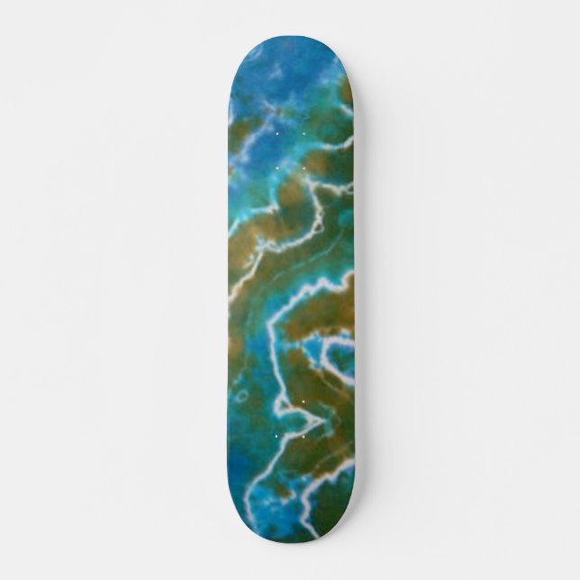 Lines Tie Dye Skateboard (Front)