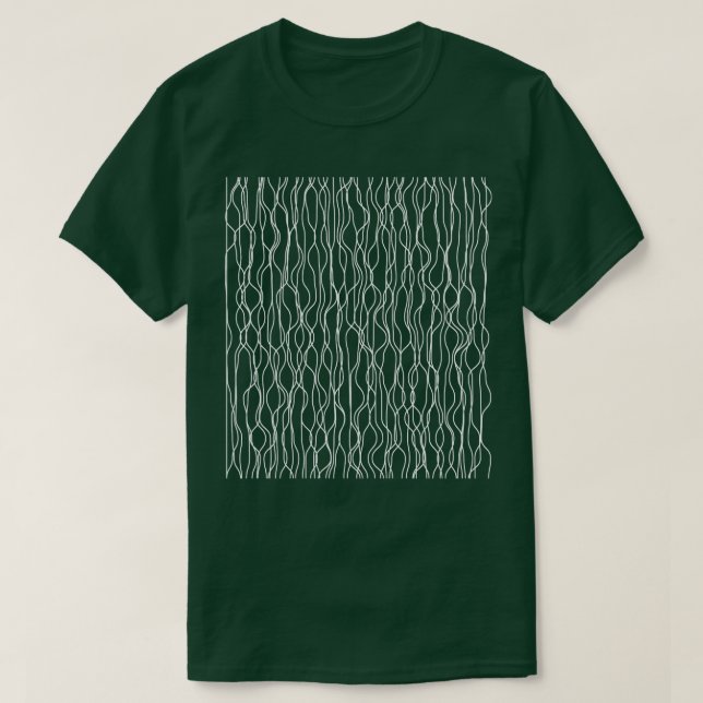 lines waves design T-Shirt (Design Front)